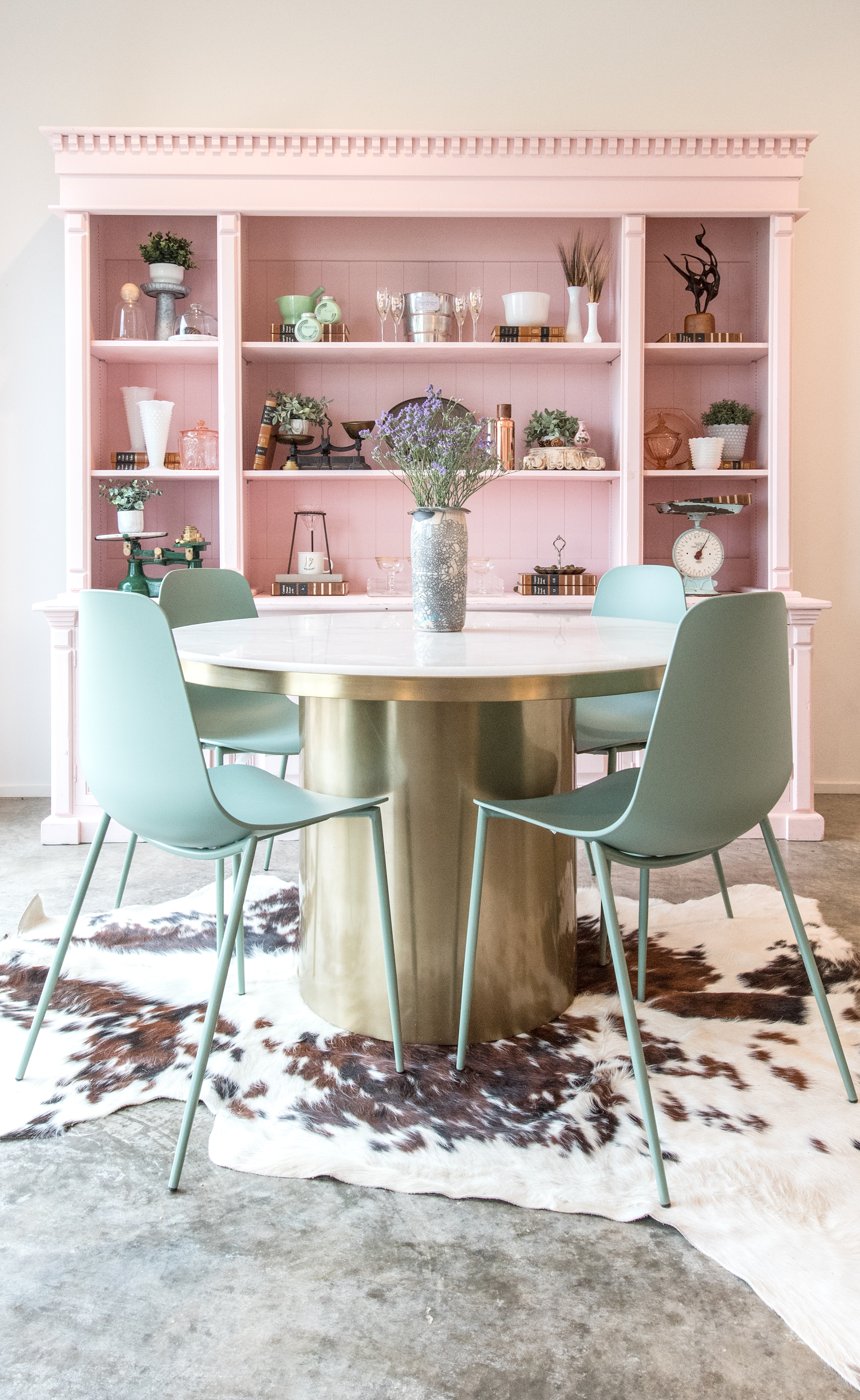Kitchen with marble countertops
